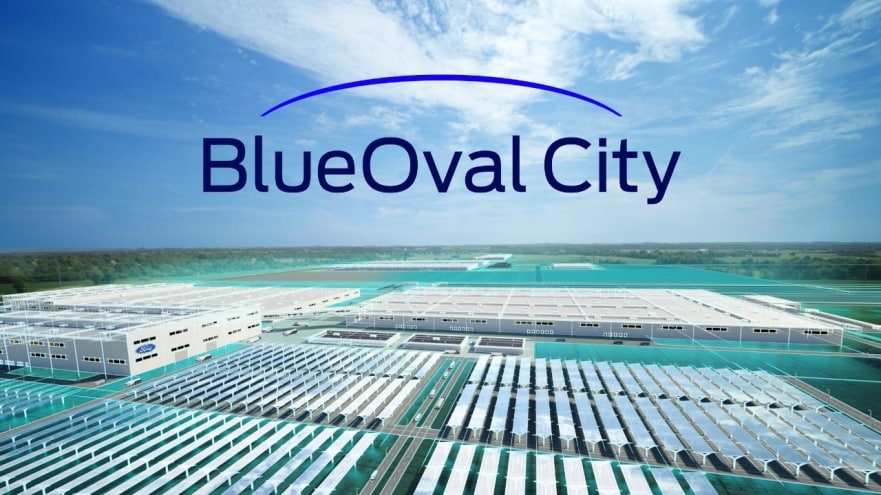 Rendering of BlueOval City 