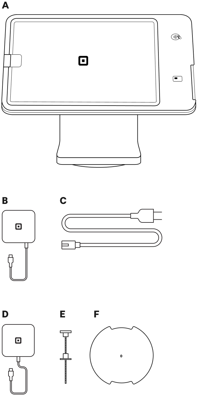 iPad POSスタンド - 技術仕様 | Square
