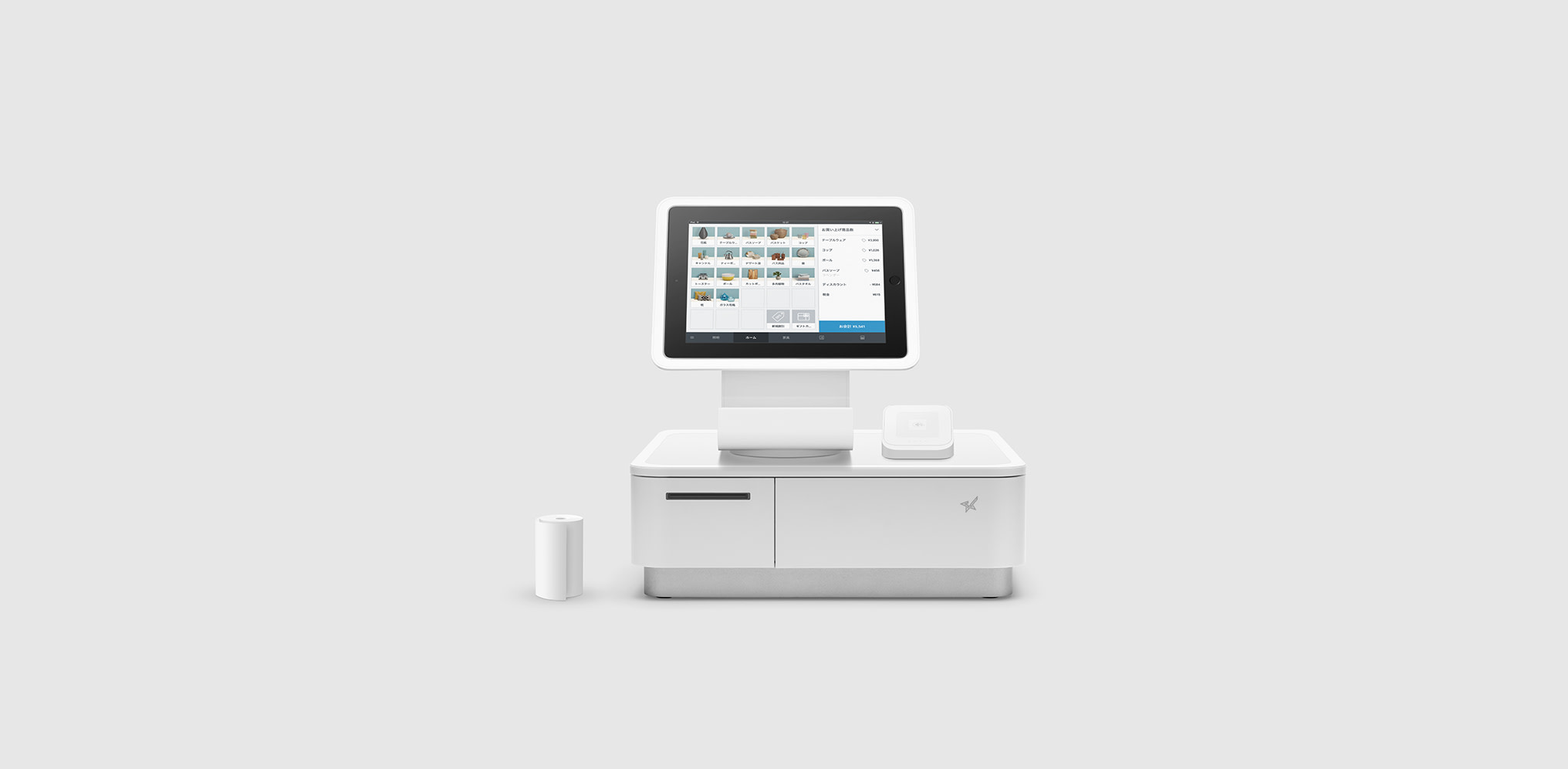 Square Stand Mpop キャッシュドロワー一体型プリンター セット Squareショップ Square Stand Mpop キャッシュドロワー一体型プリンター セット Squareショップ