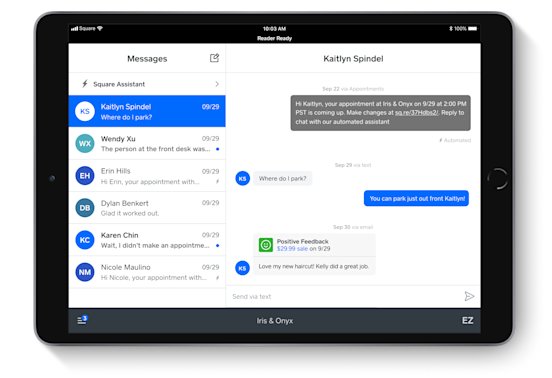 Text and Email Customers from One Place | Square Messages