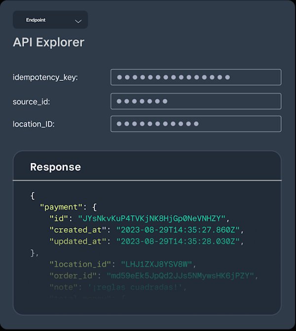 API y SDK de Square: Crea soluciones personalizadas en Square