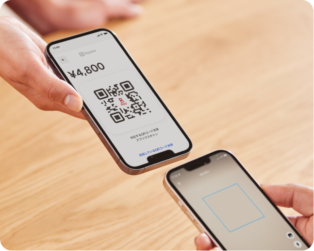 Square ターミナル QRコード決済　タイムセールです QRコード決済の導入｜Square（スクエア）