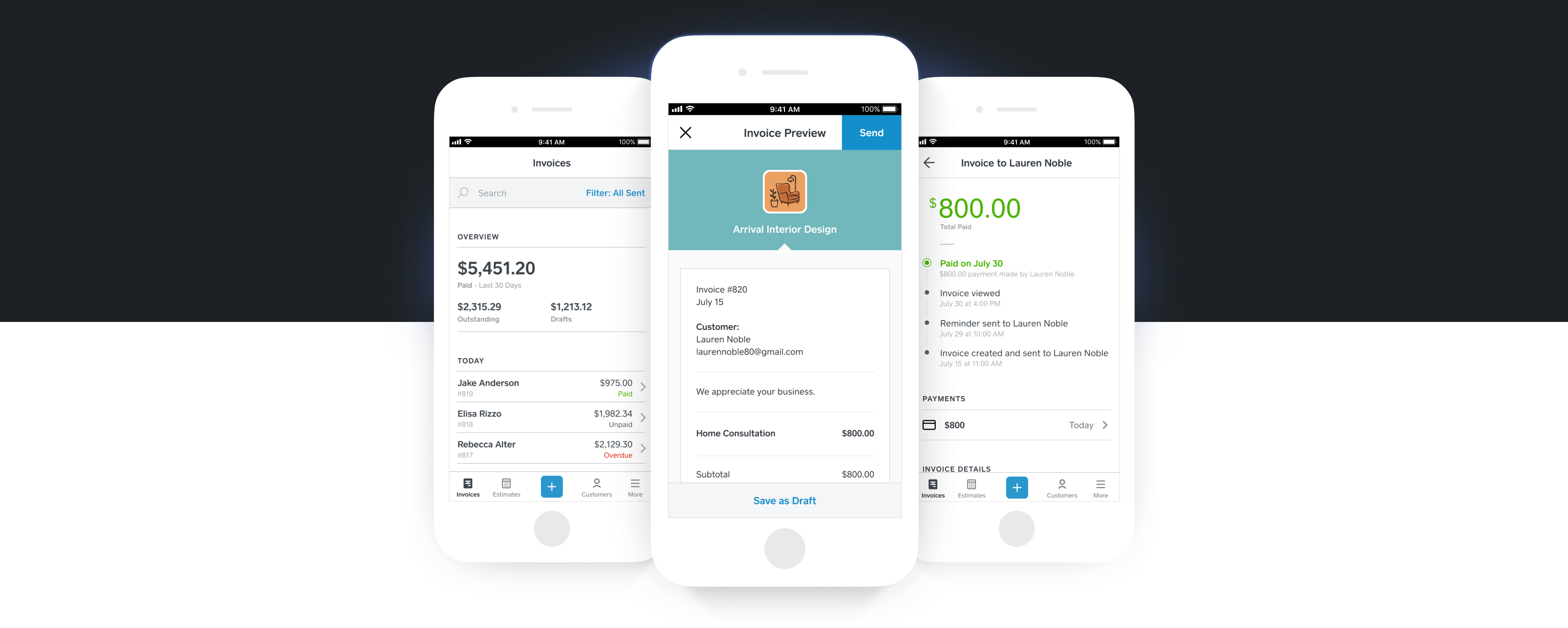 send invoices with square