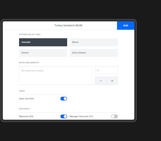 Square Point of Sales Features | Square