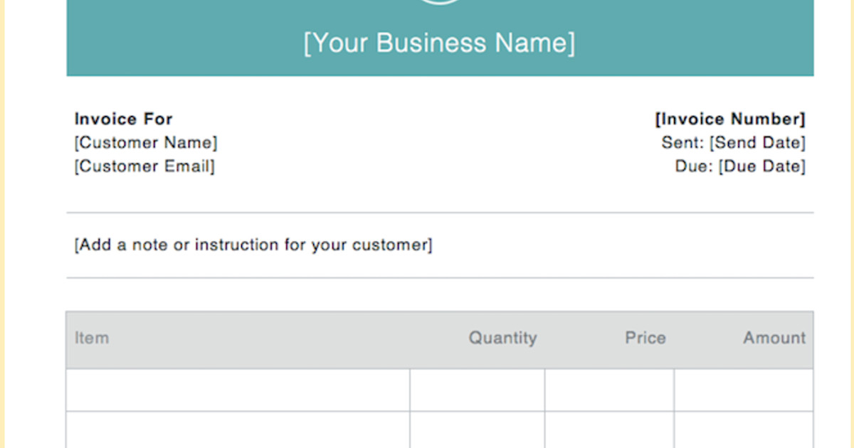 Invoice Samples Examples For Every Business Square