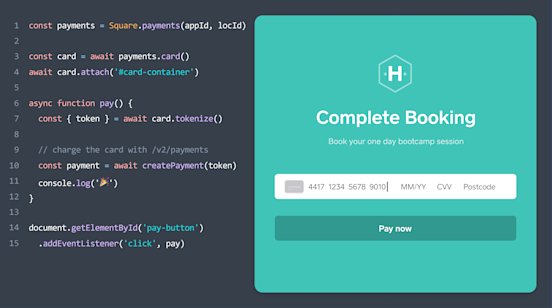 Square Api Account Take Online Payments with Square APIs in 3 Steps | Square