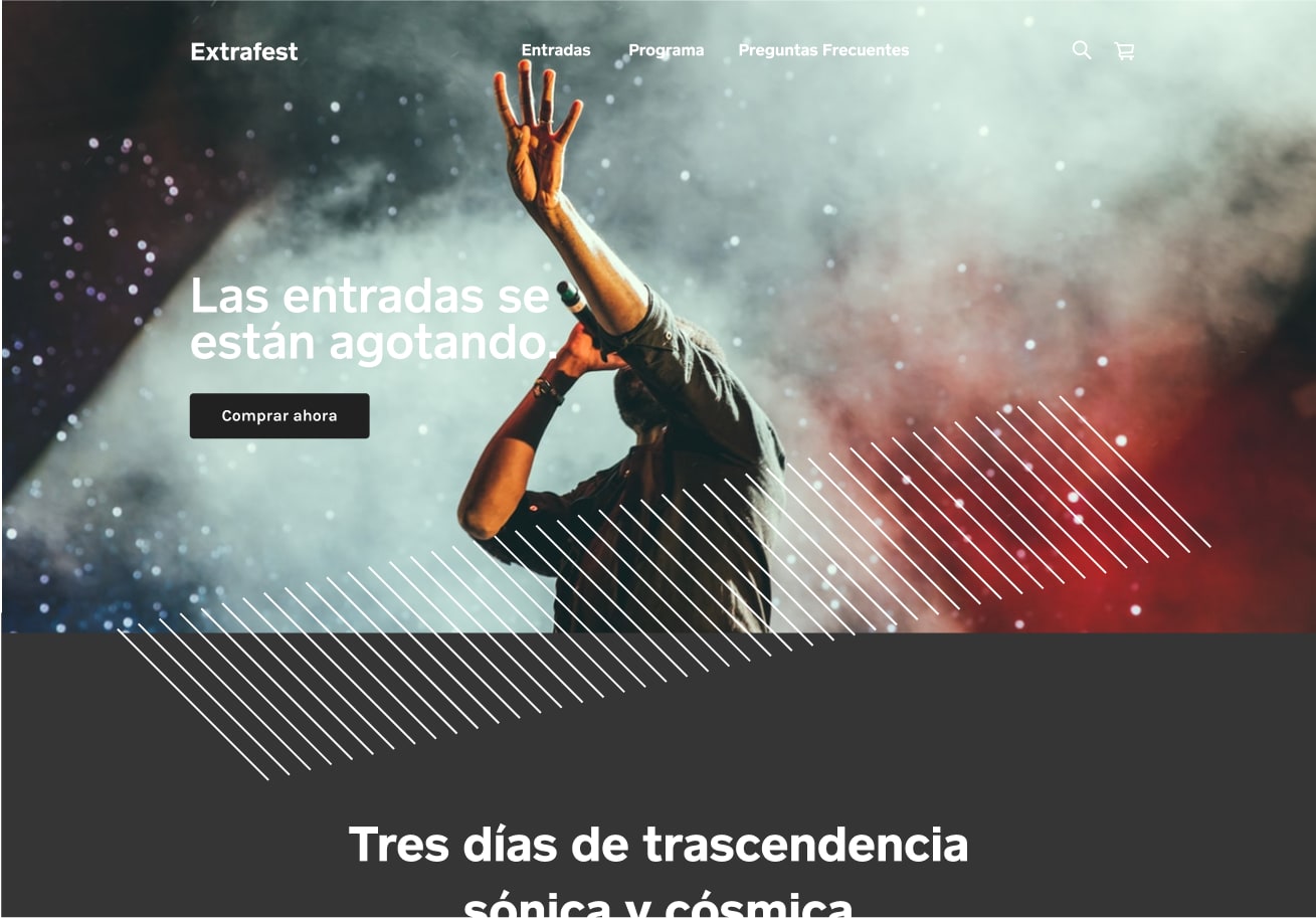 Example website