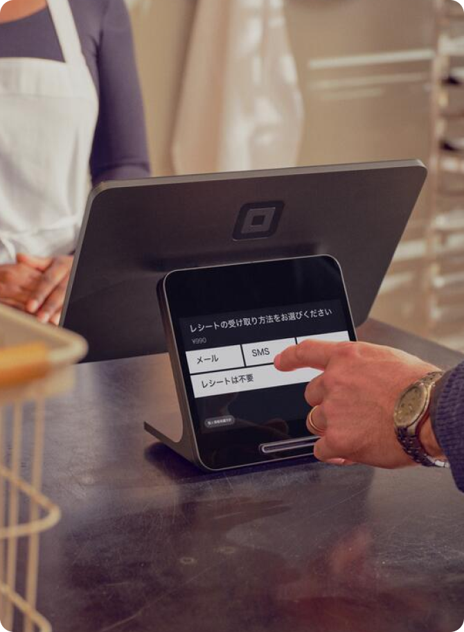 オールインワンPOSレジのSquare レジスター｜Square（スクエア）