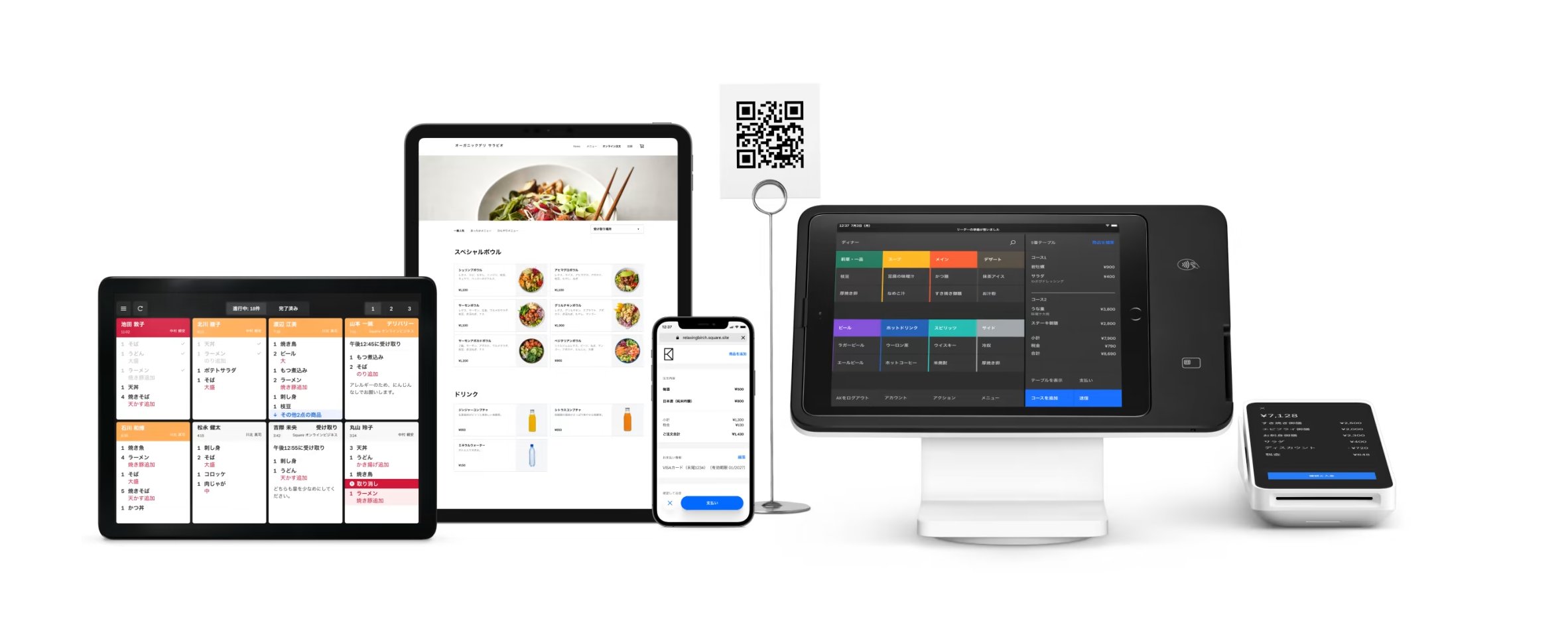 飲食店向け機能を包括的に提供する「Square レストランPOSレジ