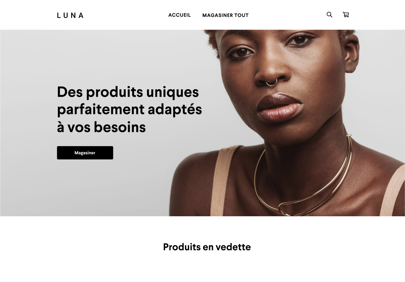 Example website
