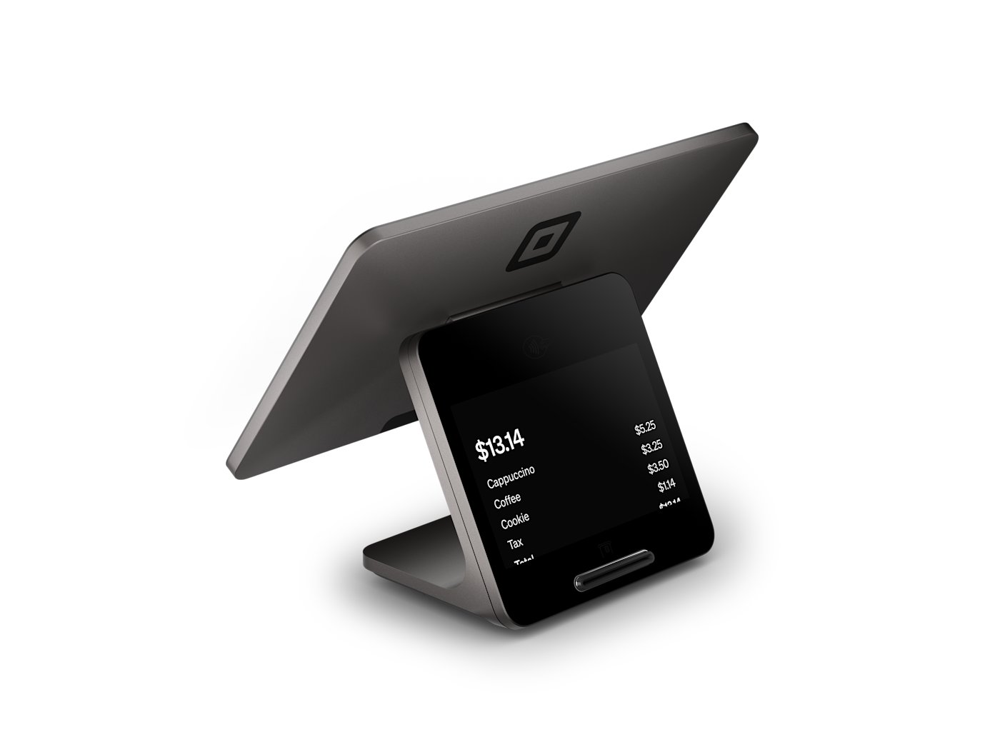 Square Register dual-screen terminal