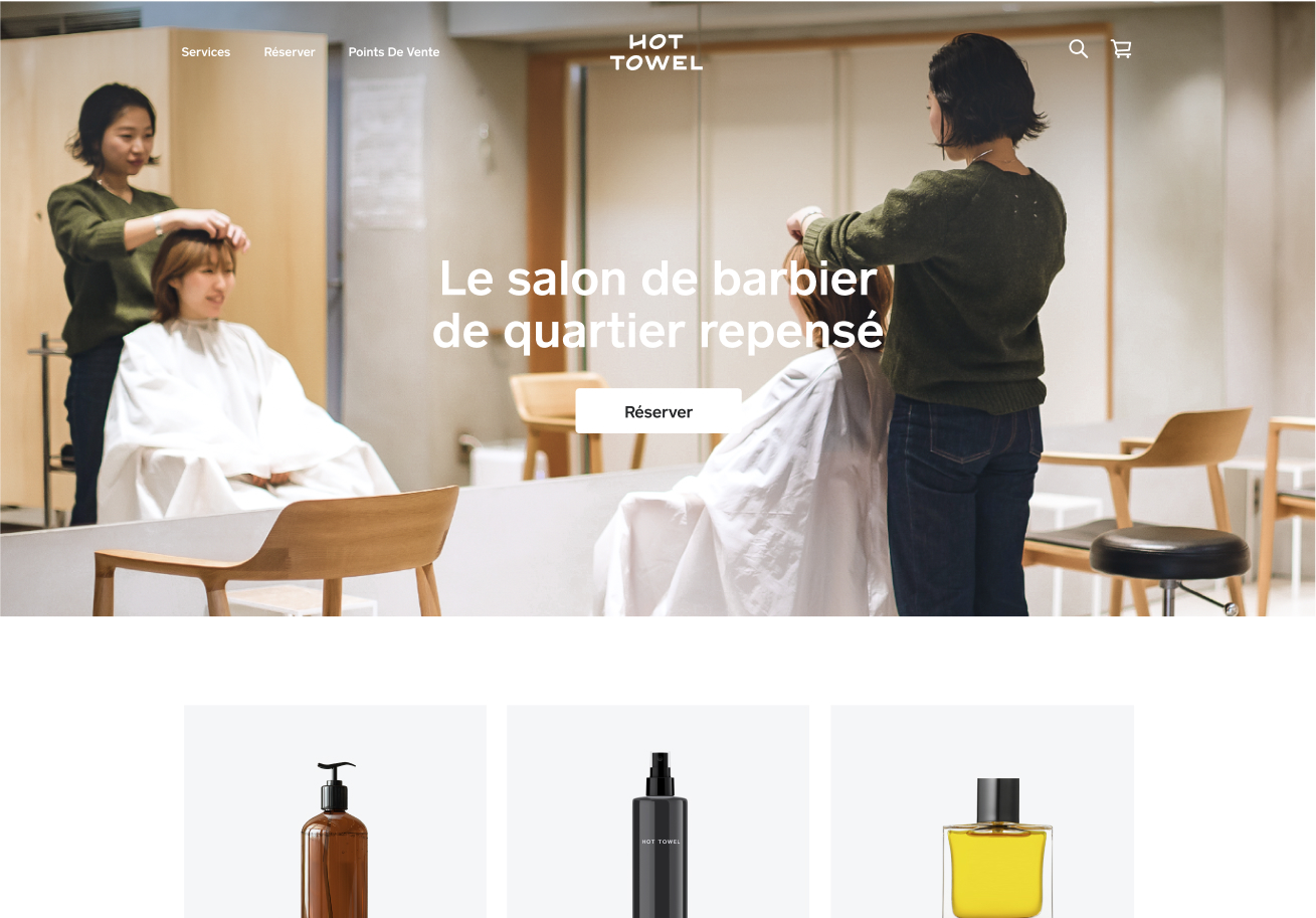 Example website