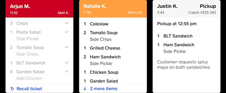 Square Kds Kitchen Display System (KDS) for Restaurants | Square