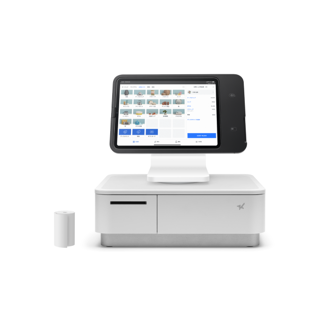 Square Stand Kit with mPOP Cash Drawer and Receipt Printer