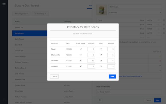 Free Inventory Management Software - POS Feature | Square