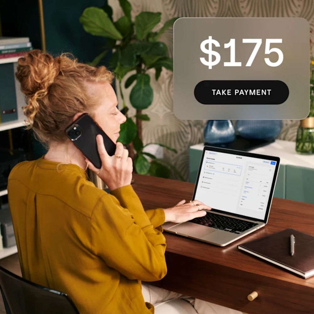 Square Virtual Terminal payment screen