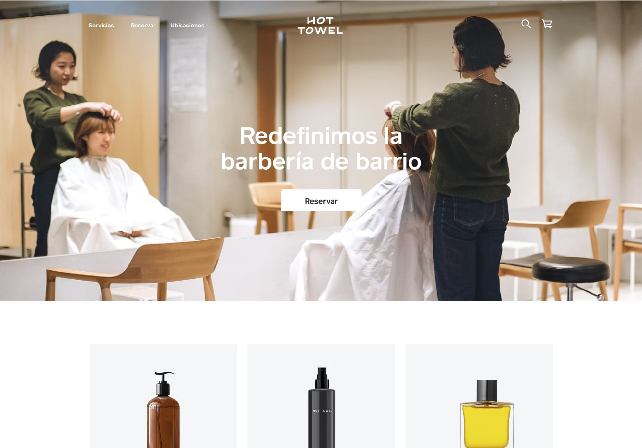 Example website
