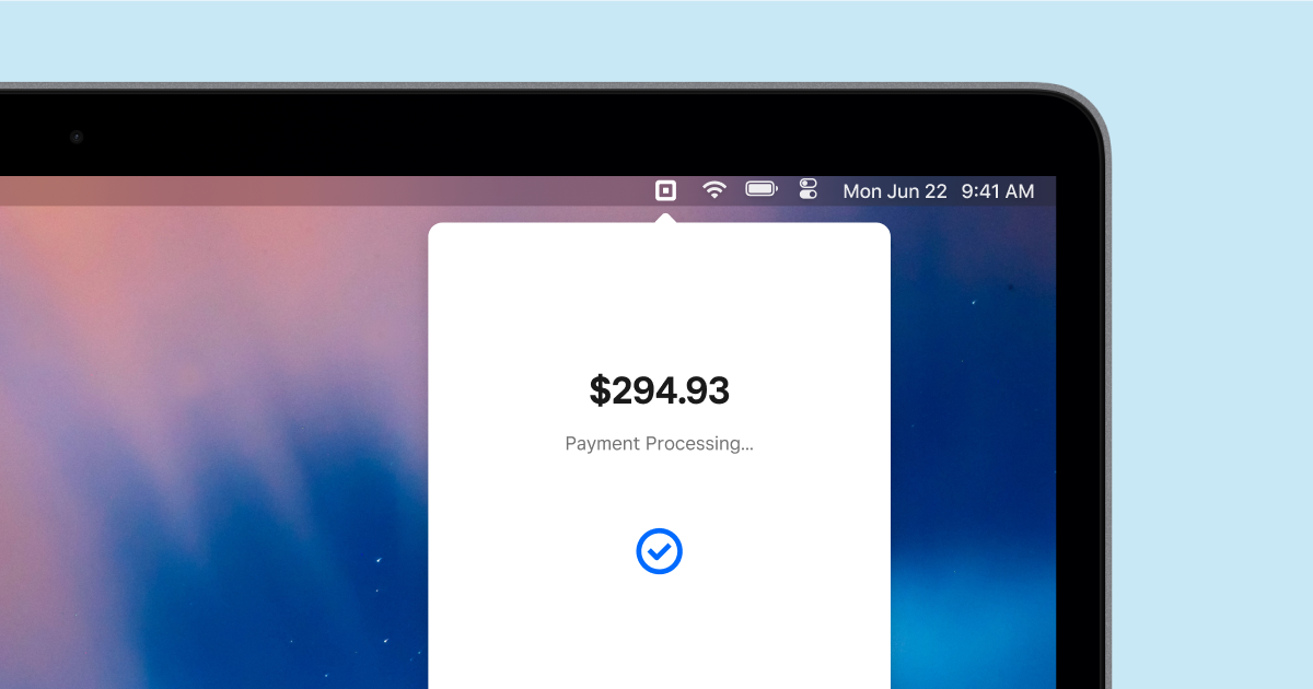 Desktop app for digital payments Square Charge for Desktop