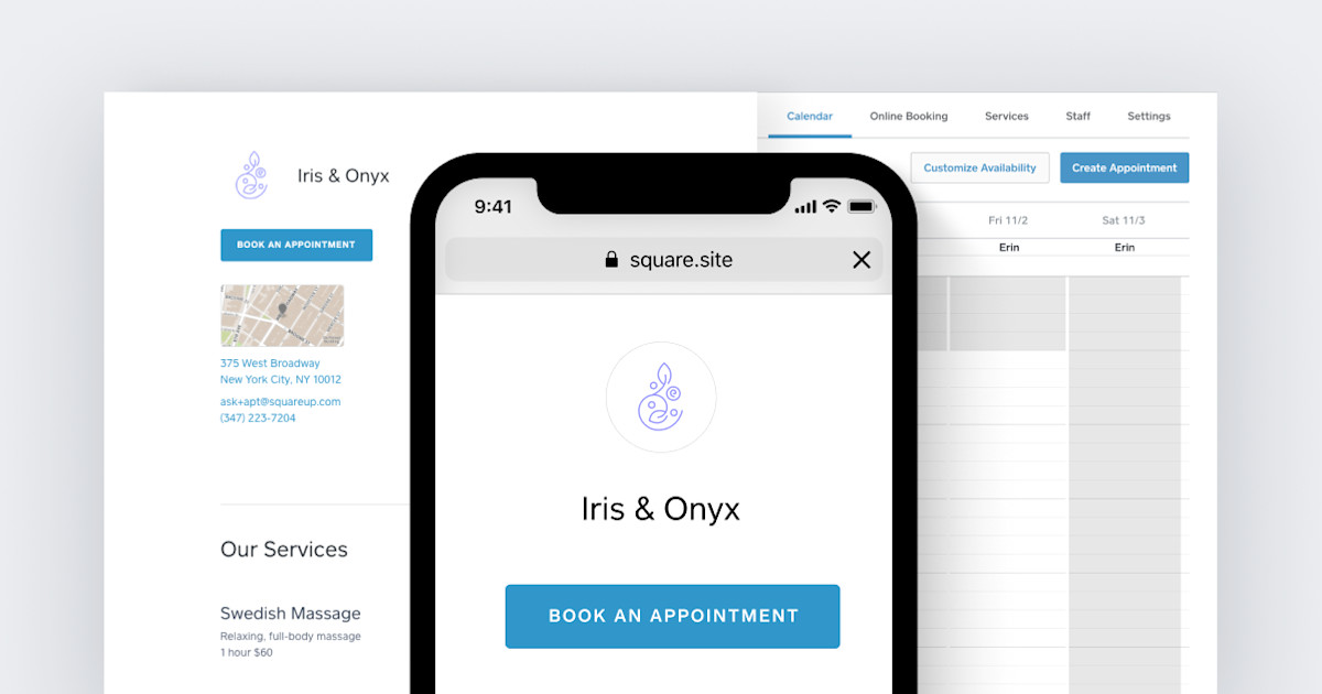 Online Booking Site | Square Appointments Online Booking Site | Square Appointments