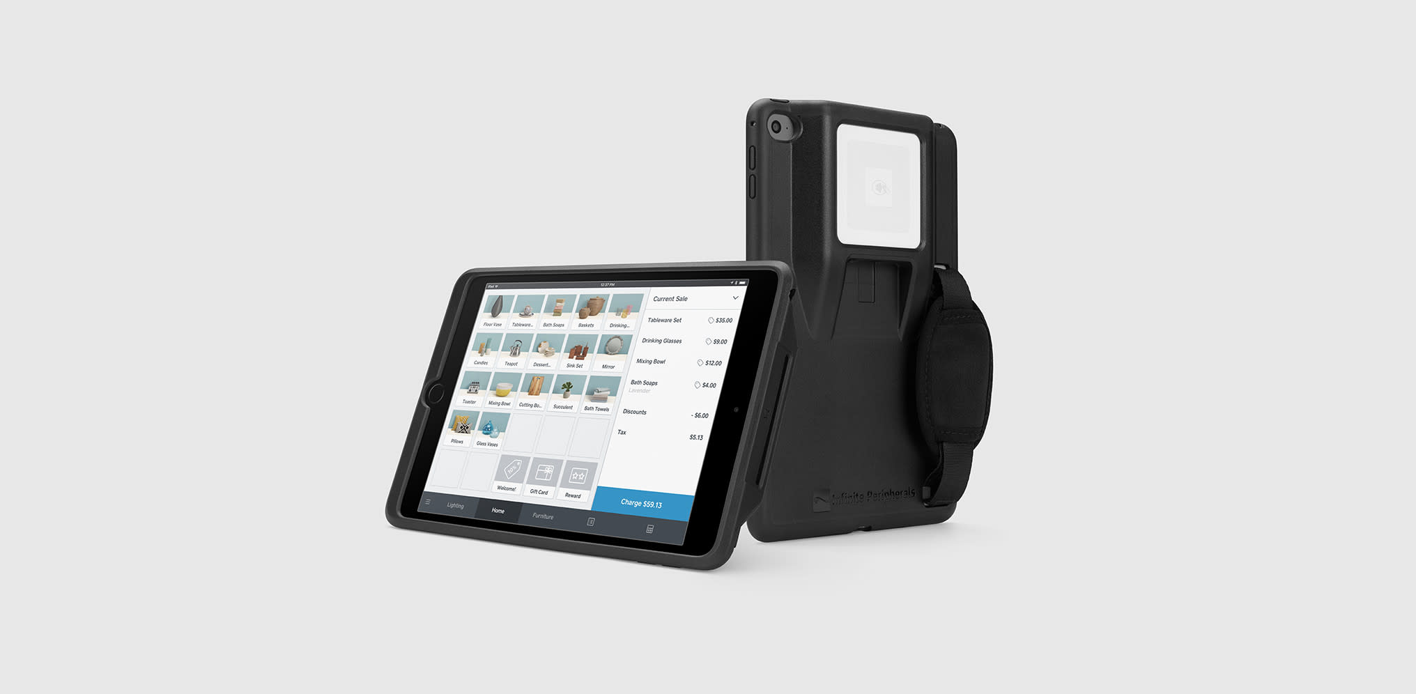 Infinite Peripherals® Mobile Kit for Square Reader Square Shop