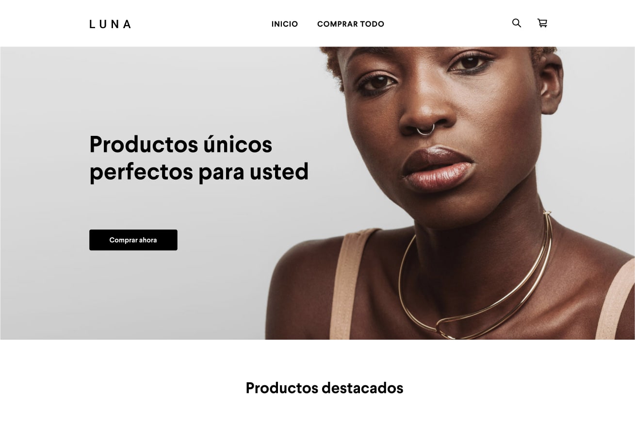 Example website