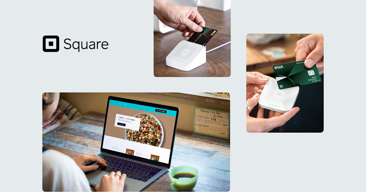 クレジットカード決済・タブレットPOSレジならSquare (スクエア)