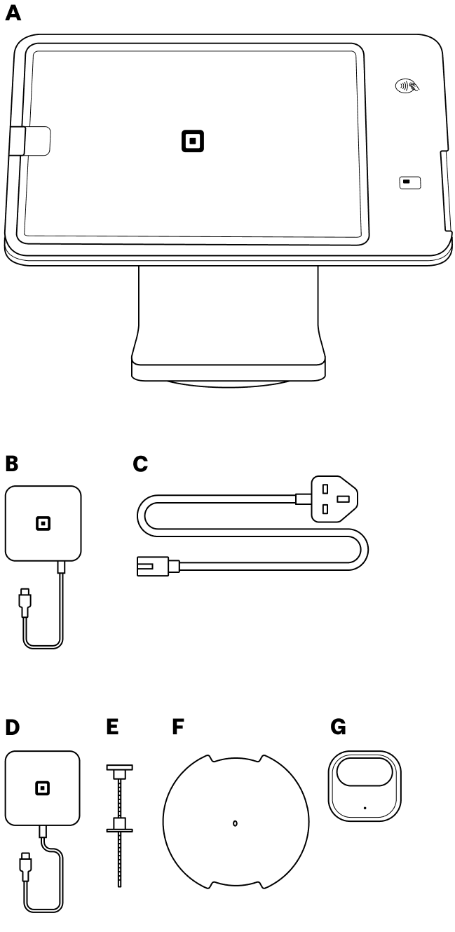 iPad POS stand - Technical Specifications | Square