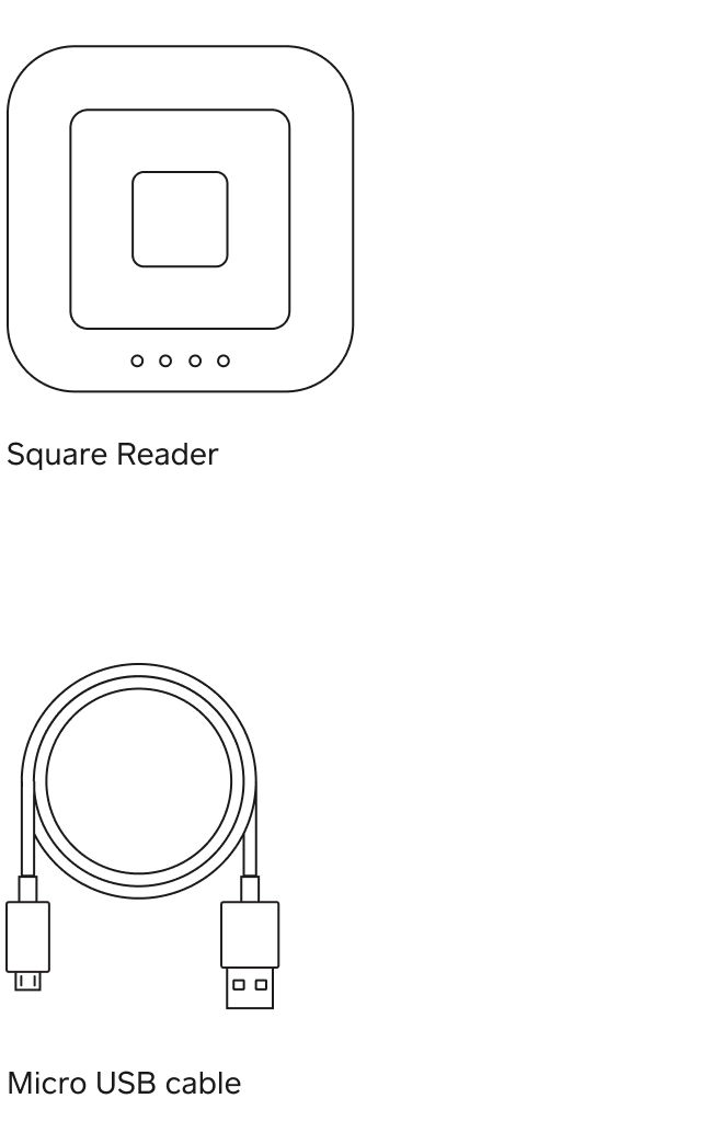 Credit and debit card reader Technical Specifications Square