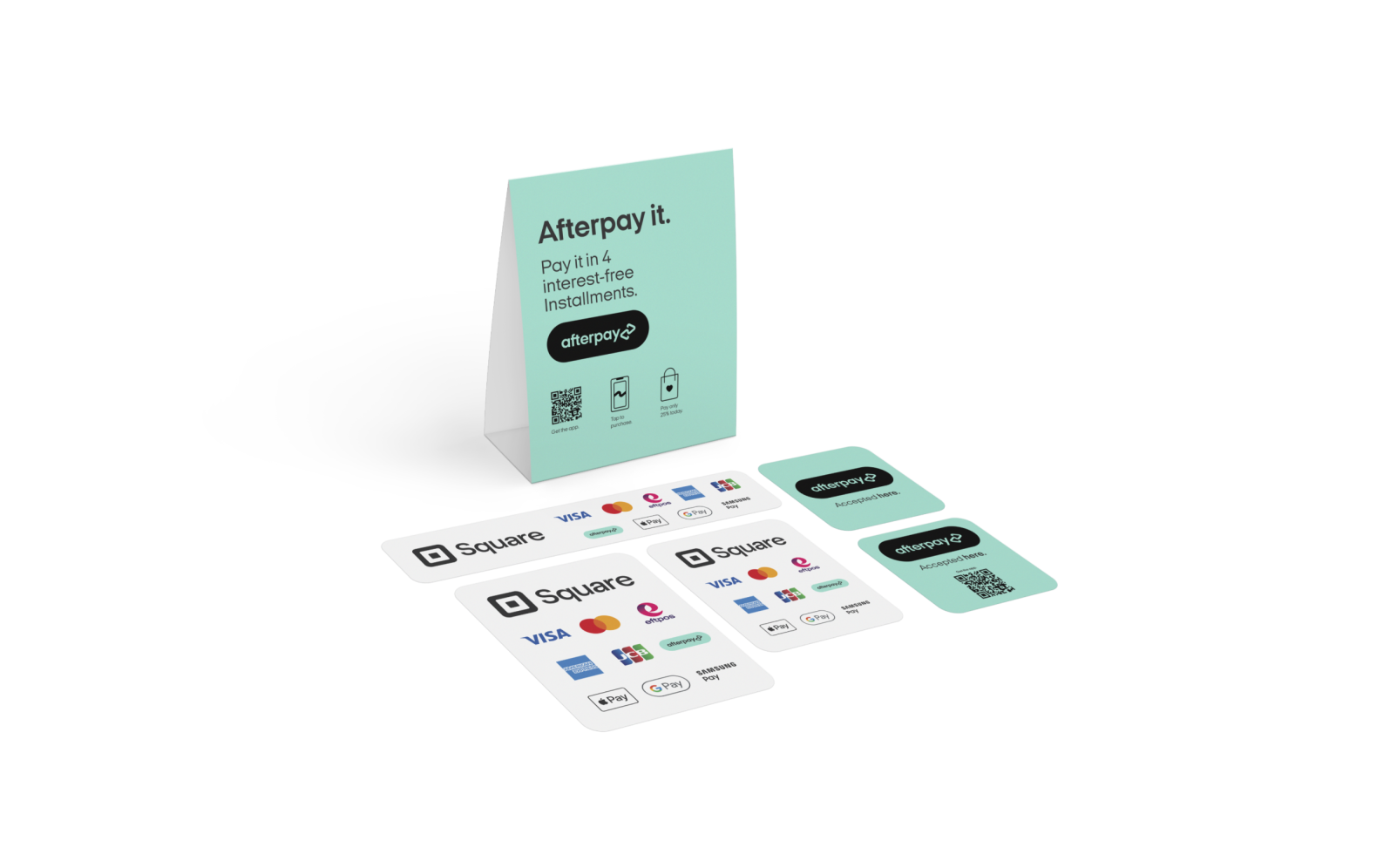 Buy Square and Afterpay Marketing Kit
