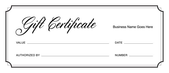 Download free gift certificate templates from Square / Diploma