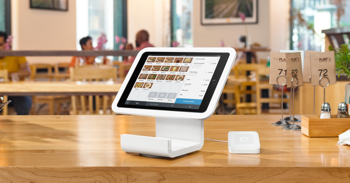 iPad POS Stand Customizable POS Square Stand