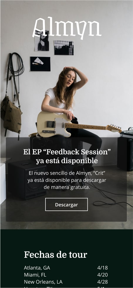 Example website