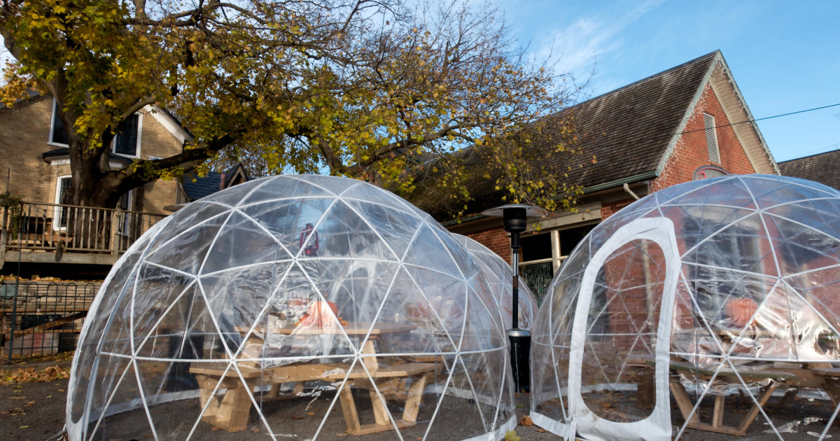 Outdoor Dining Bubbles: The Pros, Cons, and Costs