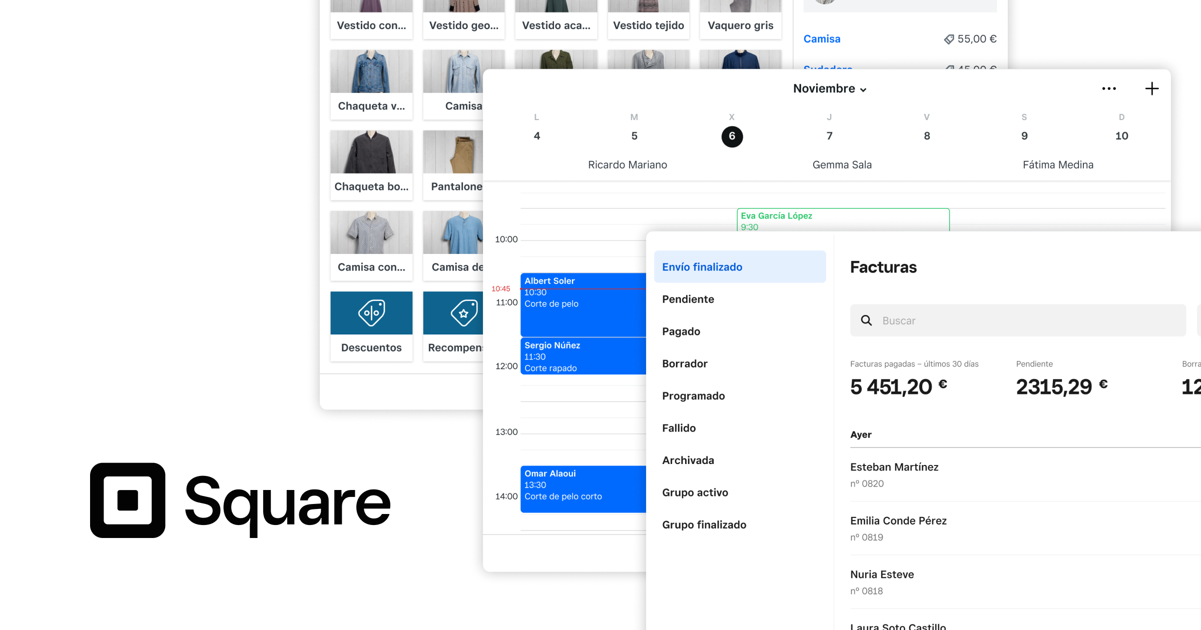 Software y herramientas empresariales | Productos y funciones de Square