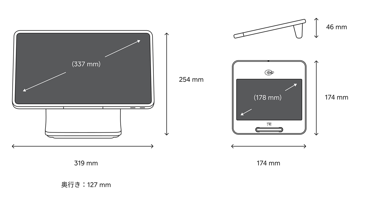 Square スクエア　レジスター Amazon.co.jp: スクエアレジスター - Square POS搭載 : 文房具