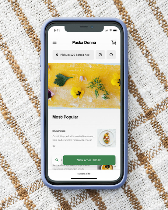 Online Ordering System for Restaurants & Food Delivery Square