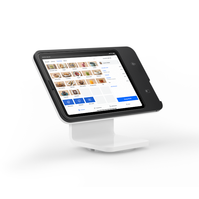 SQUARE STAND A-SKU-0601 iPad POS Stand with Integrated USB-C | Square Shop