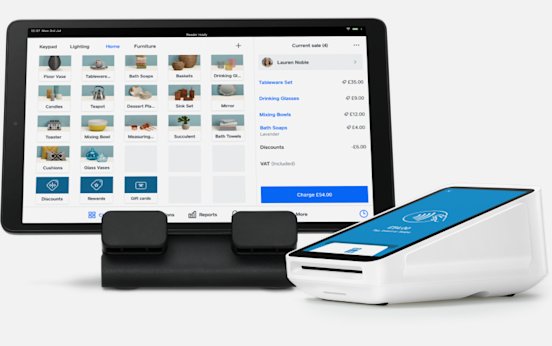 Portable card machine for processing payments | Square Terminal