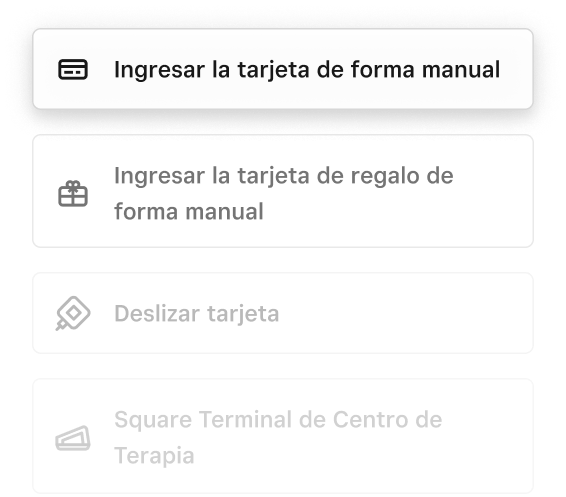 Procesamiento de tarjetas de crédito terminal virtual | Square