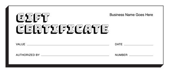 Download free gift certificate templates from Square.