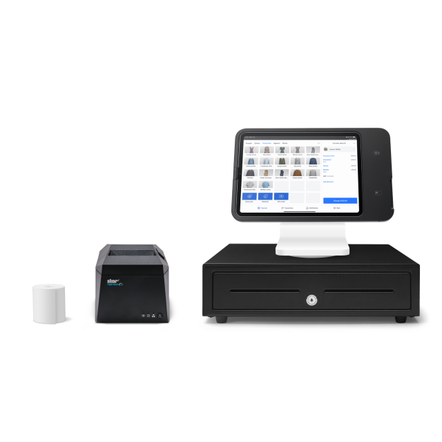 Square Stand Kit with USB printer