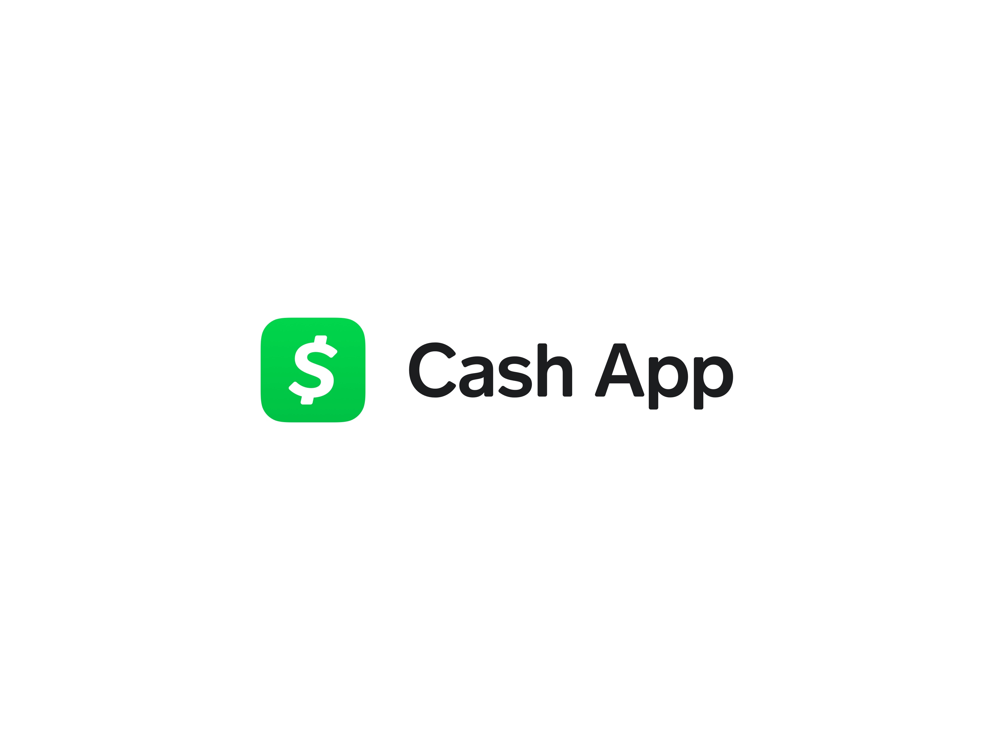 Cash App Logo White