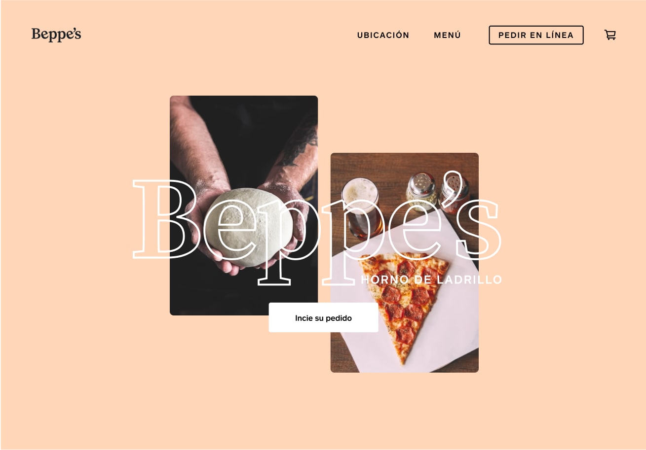 Example website