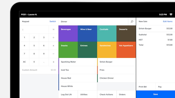 Fully Integrated POS Register | Square Register (2nd generation)