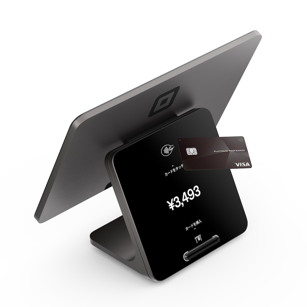 2画面でお会計がよりスピーディーに！オールインワンのレジ「Square