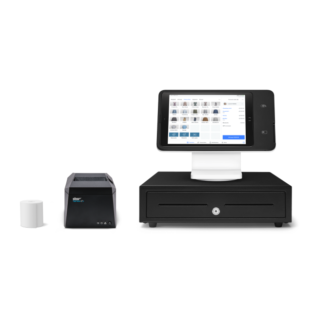 Square Stand Kit with USB Printer