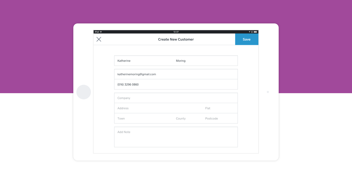 Customer And Contact Management Software Square Customer Database