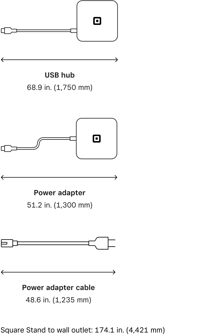 iPad POS stand - Technical Specifications | Square