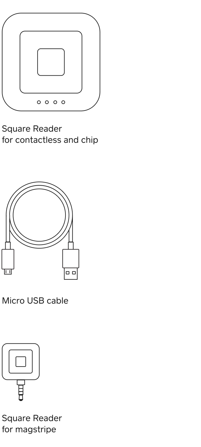 Credit card reader Technical Specifications Square