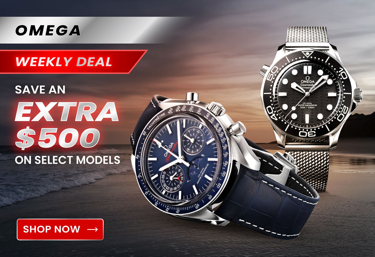 Omega $500 off